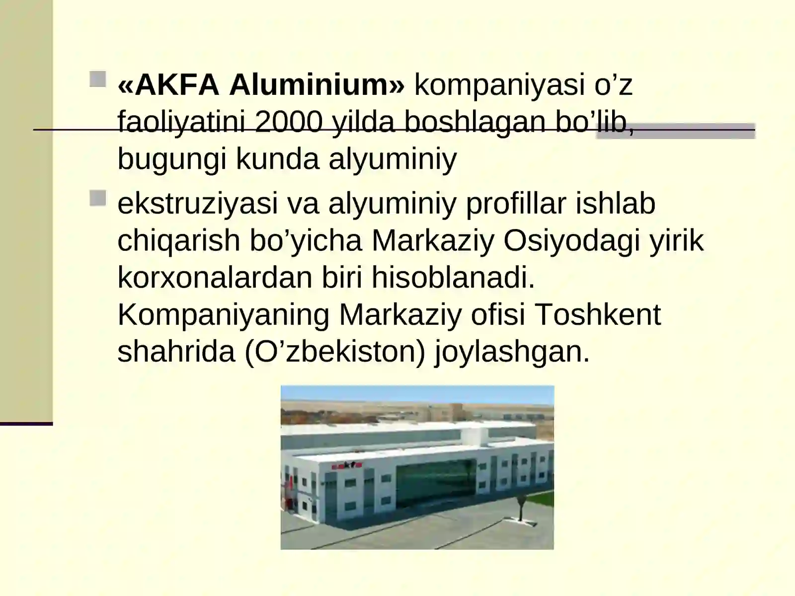 AKFA Aluminium 2
