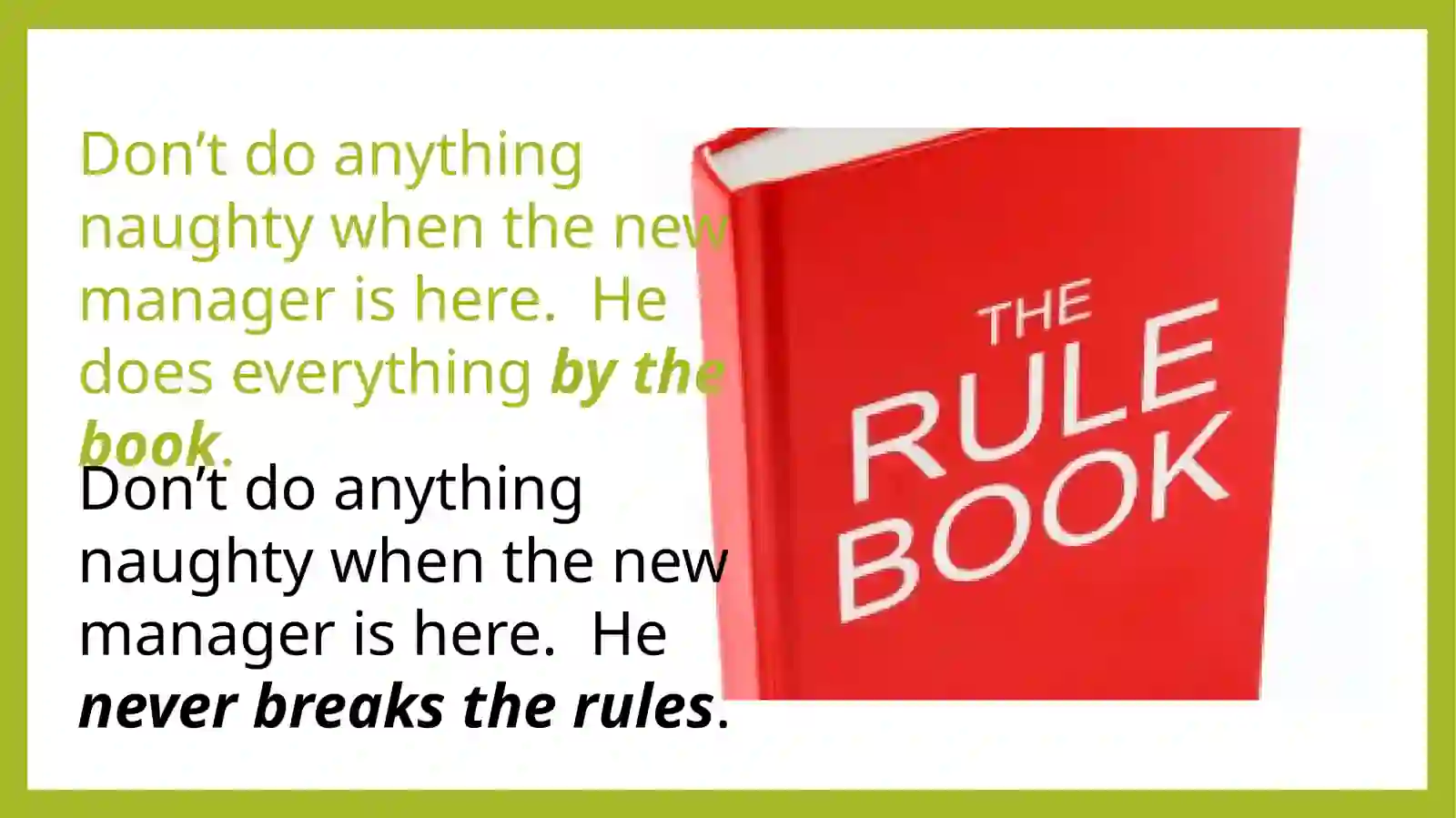 Business idioms 2