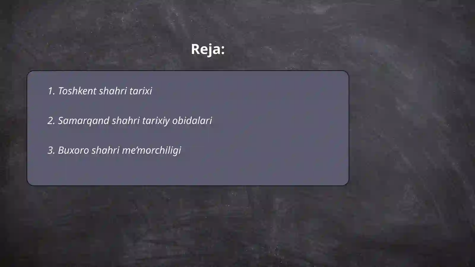Òzbekiston shaharlari 2