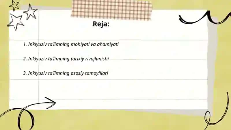 Inklyuziv ta'lim dunyoqarash va ta'limiy konsepsiya sifatida Fayzullayeva Ozoda Davlatboy qizi 2