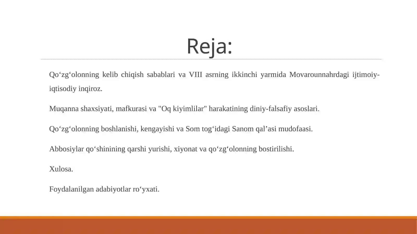 Oq Kiyimlilar Qo‘zg‘oloni 2