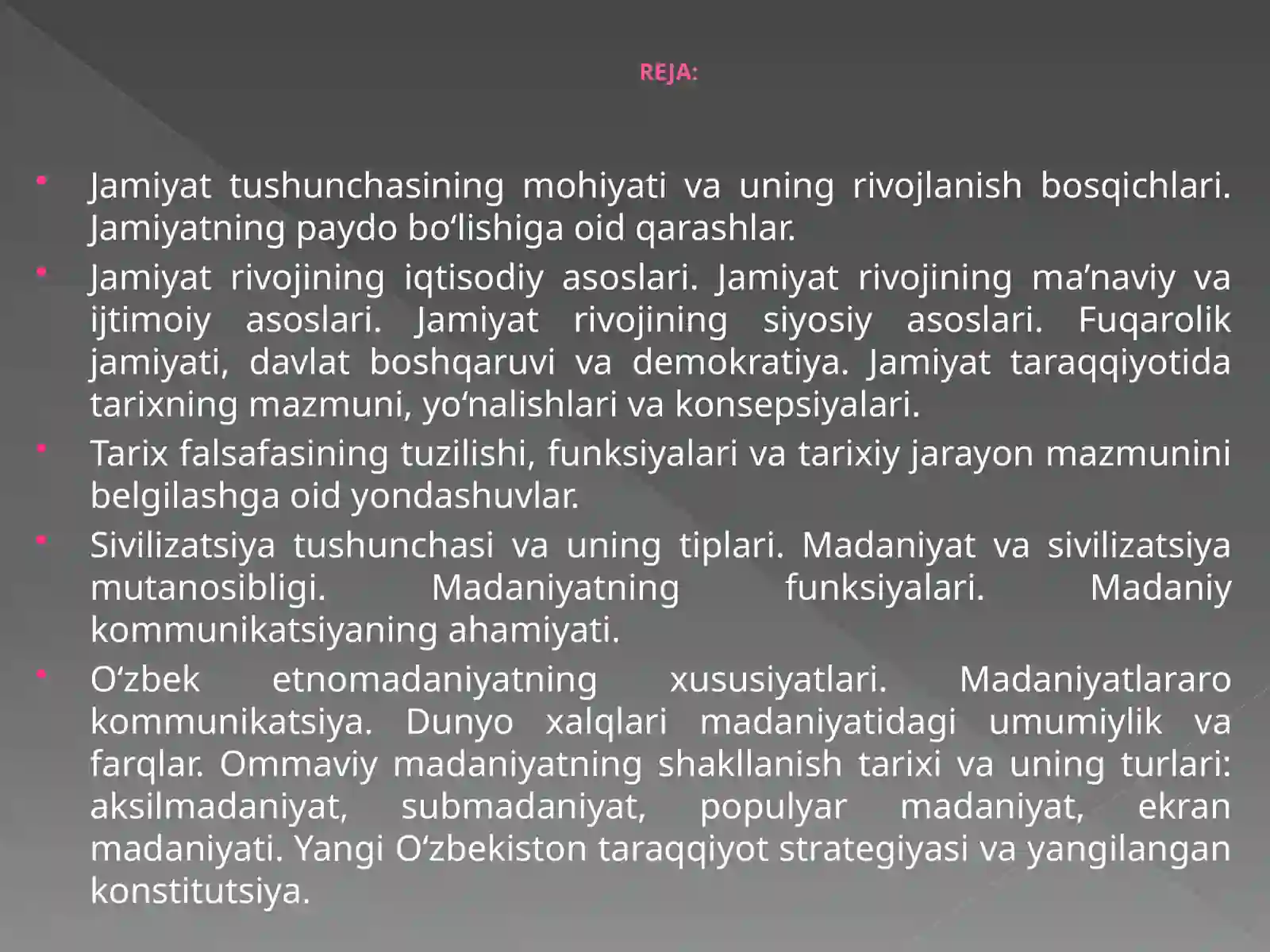 JAMIYAT FALSAFASI 2