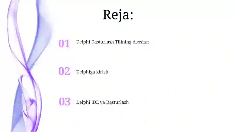 Delphi Dasturlash Tilining Asoslari 2