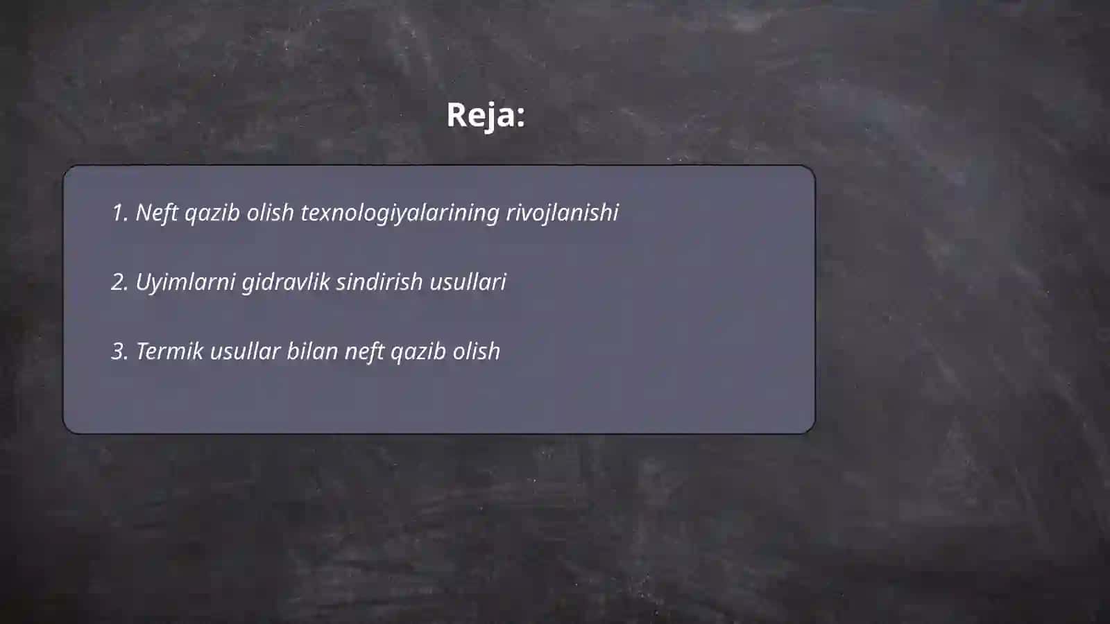 Uyimlarni neft beraolishligini oshirishning zamanaviy usuli 2