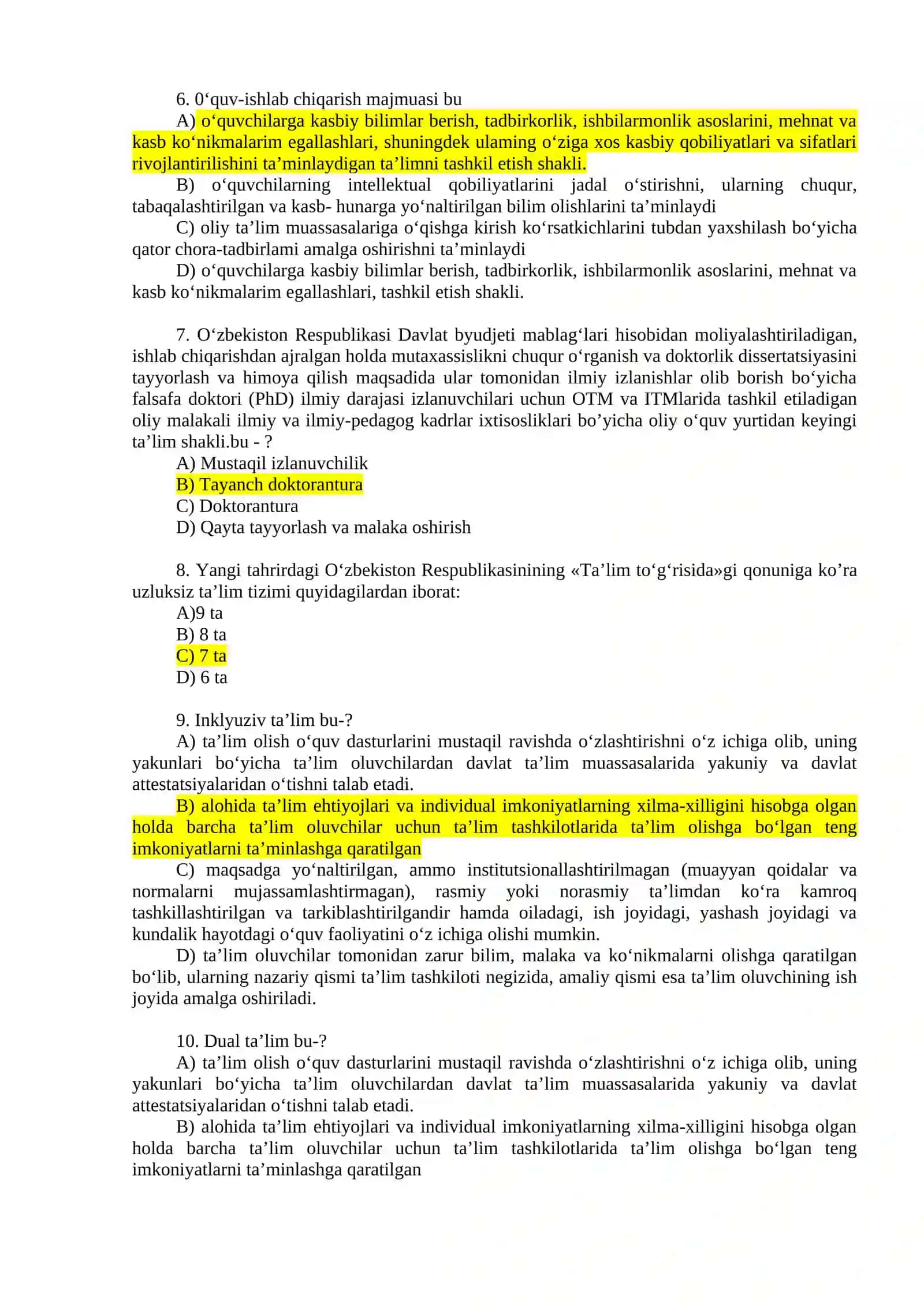 UMUMIY PEDAGOGIKA 2-kurs 2