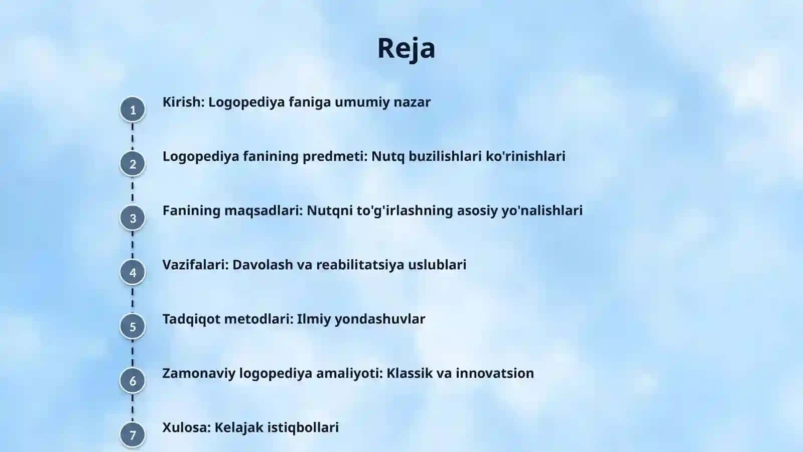 Logopediya fanining predmeti maqsad va vazifasi 2