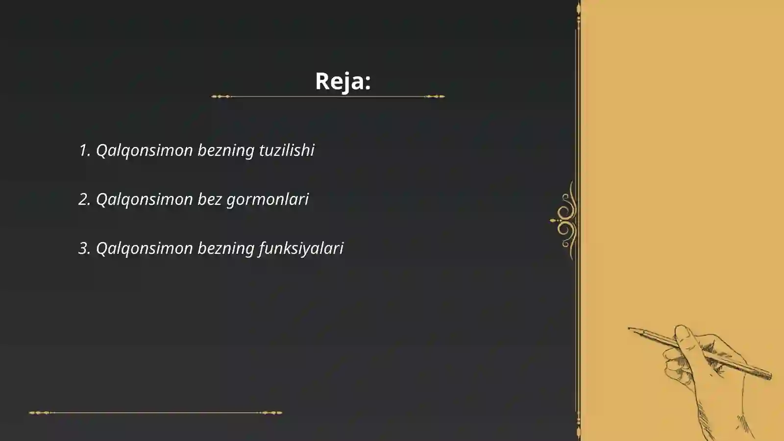Qalqonsimon bez va qalqon oldi bezi 2