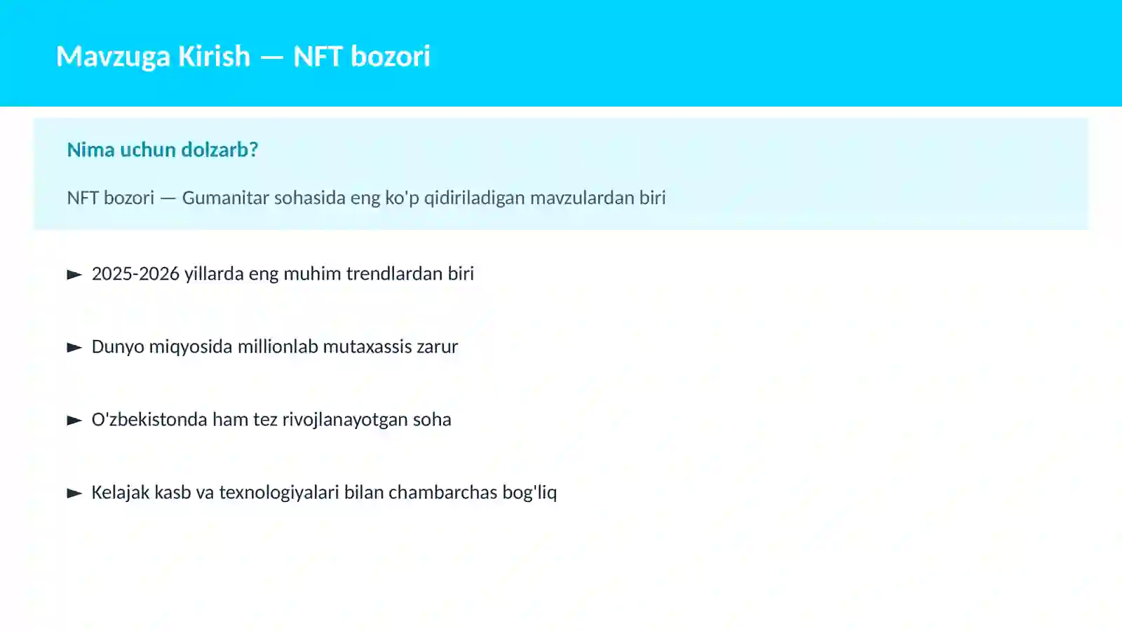 NFT bozori 2