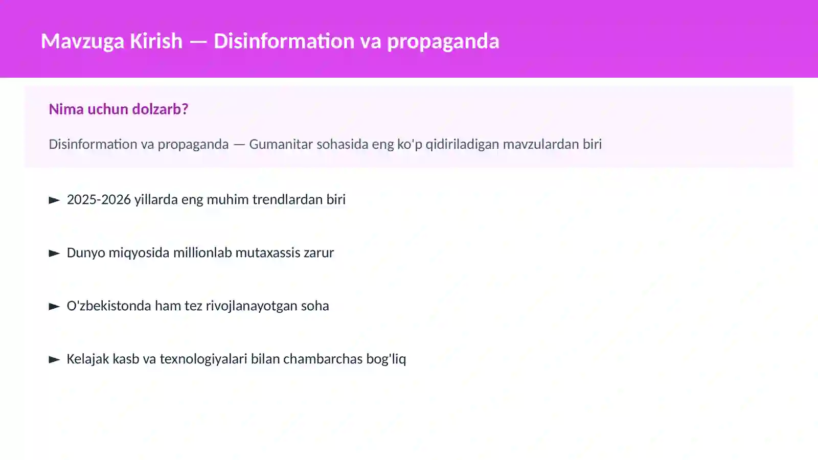 Disinformation va propaganda 2