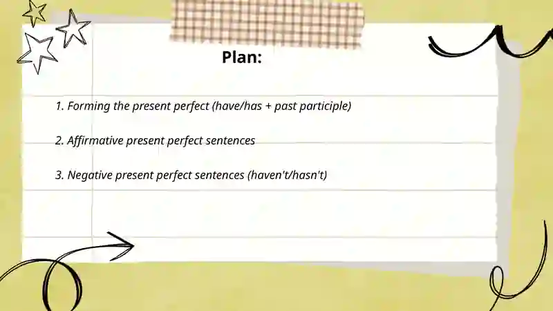 Present perfect 2