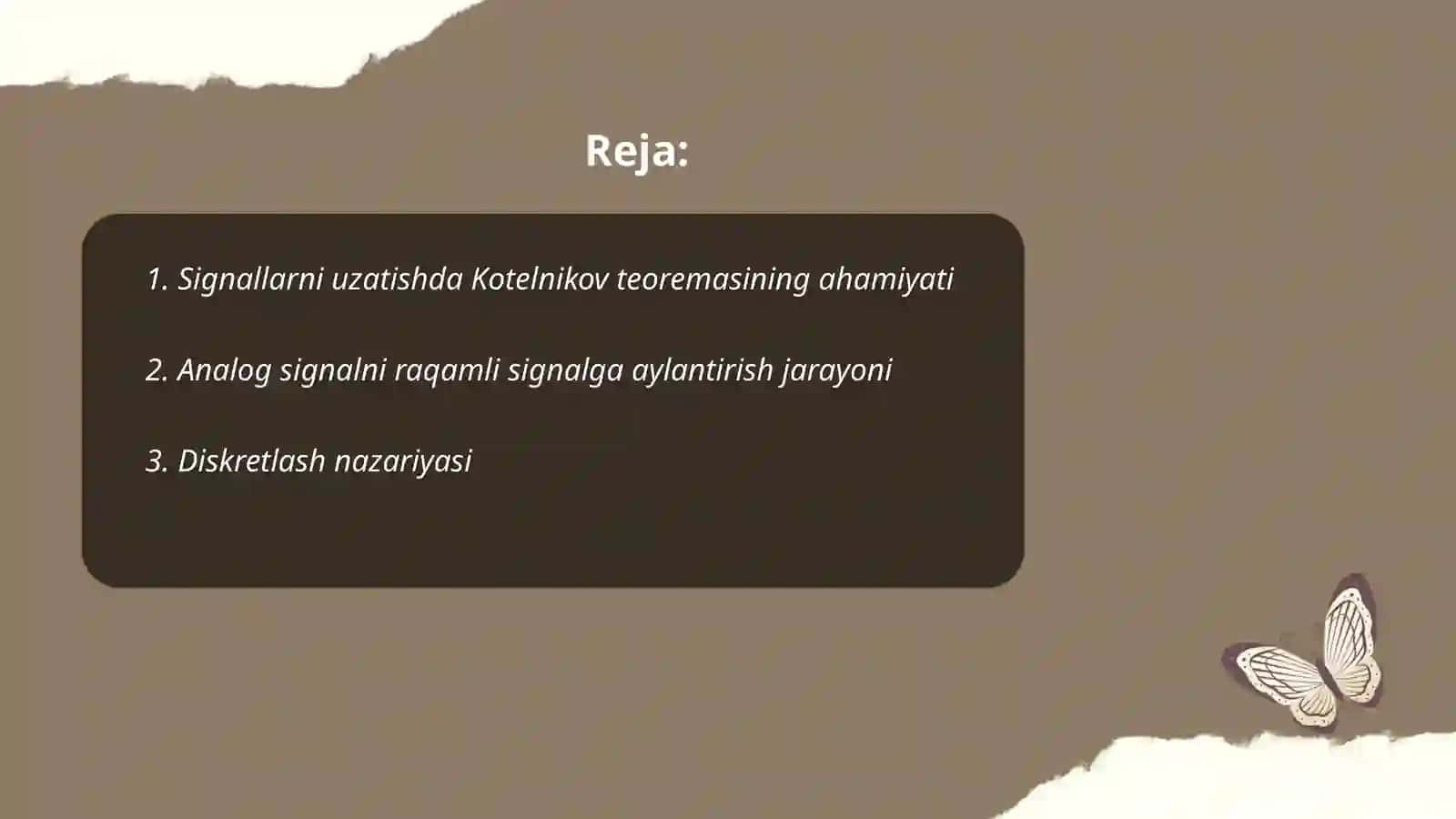 Kotelnikov teoremasi 1