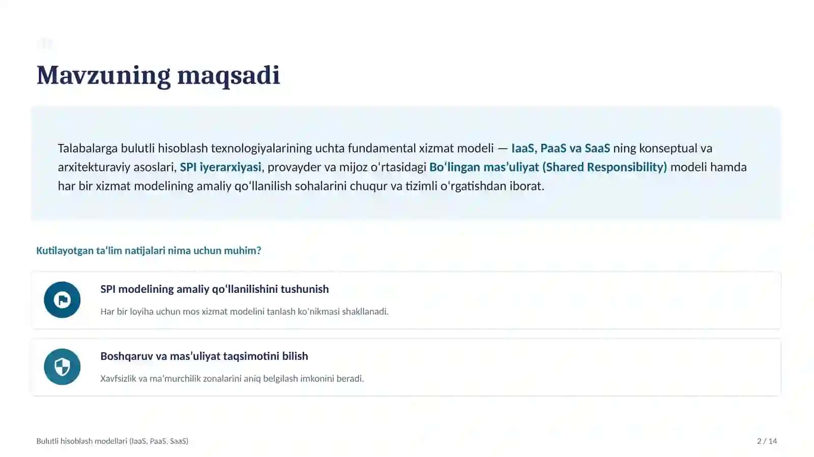 Bulutli Texnologiyalar · BT1506 2