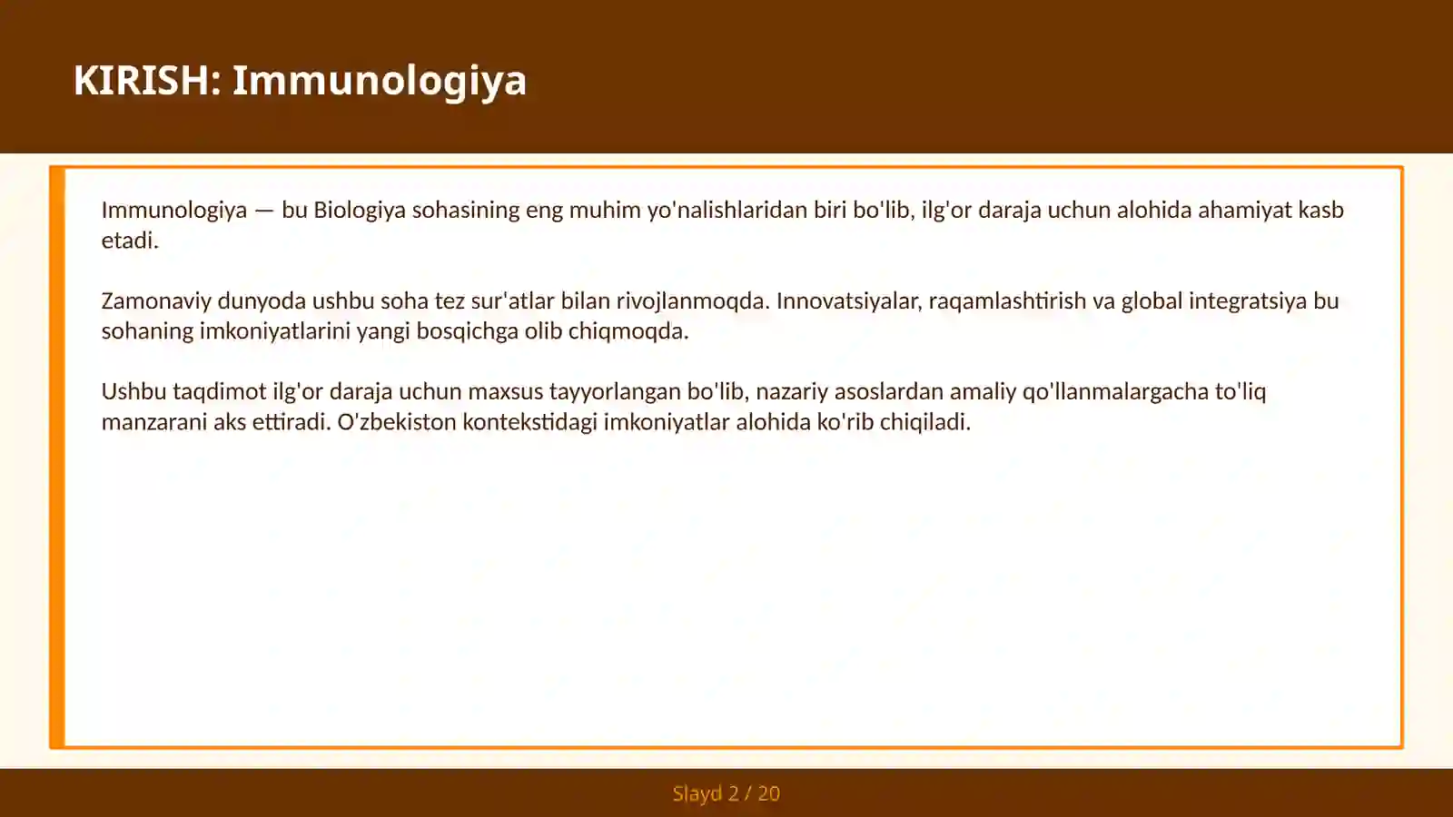 IMMUNOLOGIYA 2