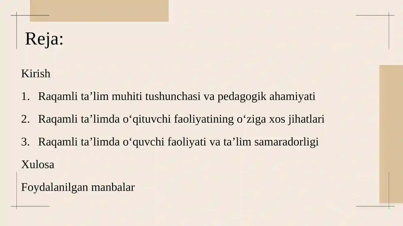 Raqamli ta’lim muhitida o‘qituvchi va o‘quvchi faoliyatining o‘ziga xos xususiyatlari 2