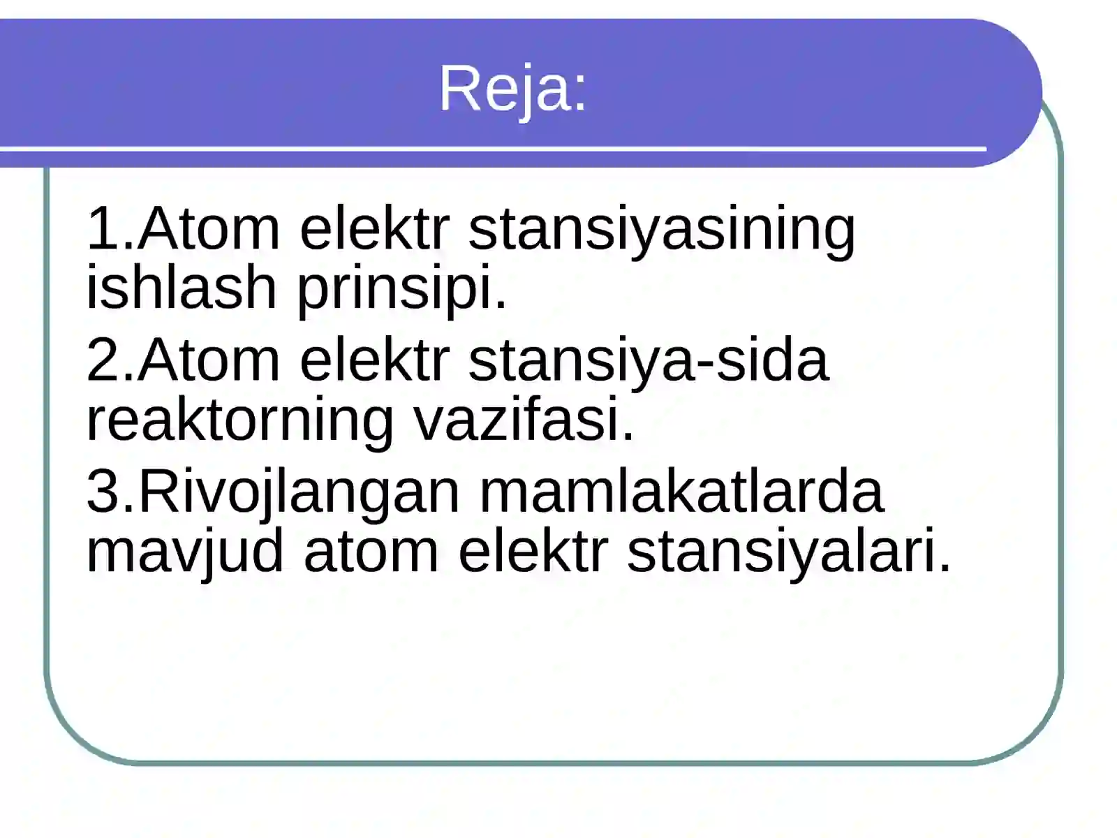 Atom elektr stansiyalari 2