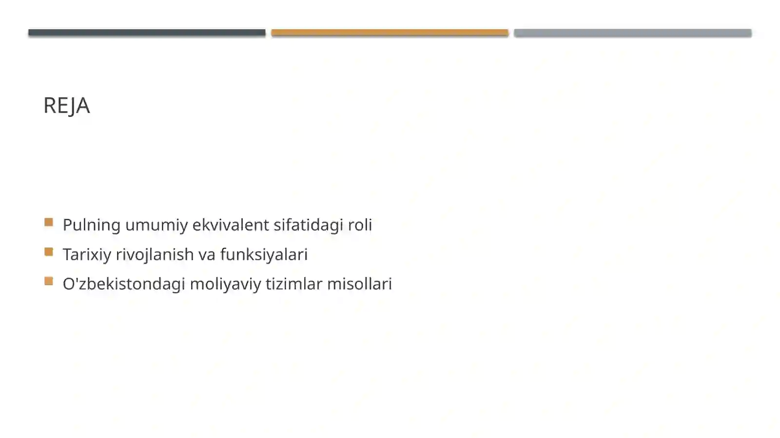 Pulning umumiy ekvivalent sifatidagi roli 2