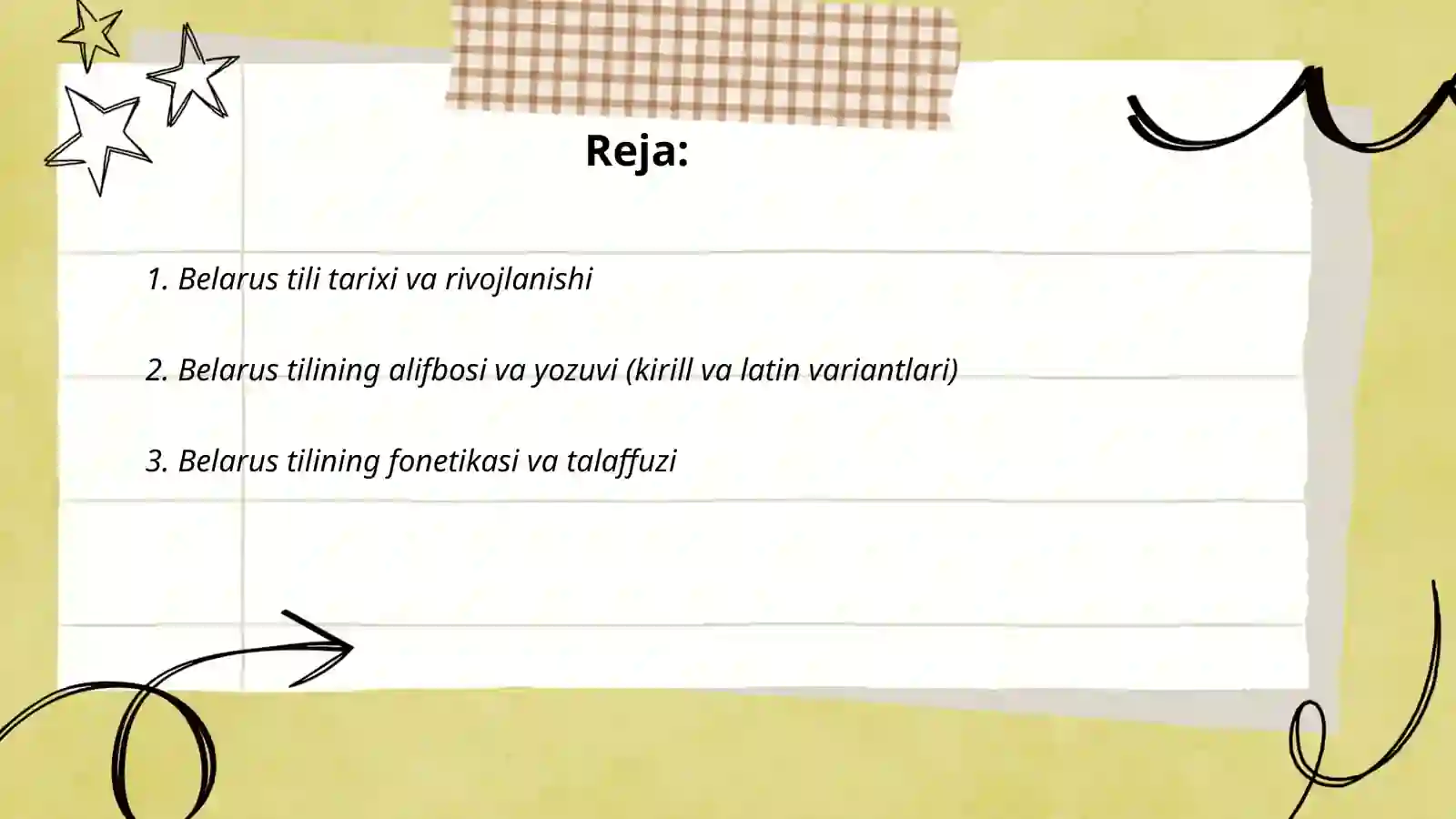Belarus tili haqida 2