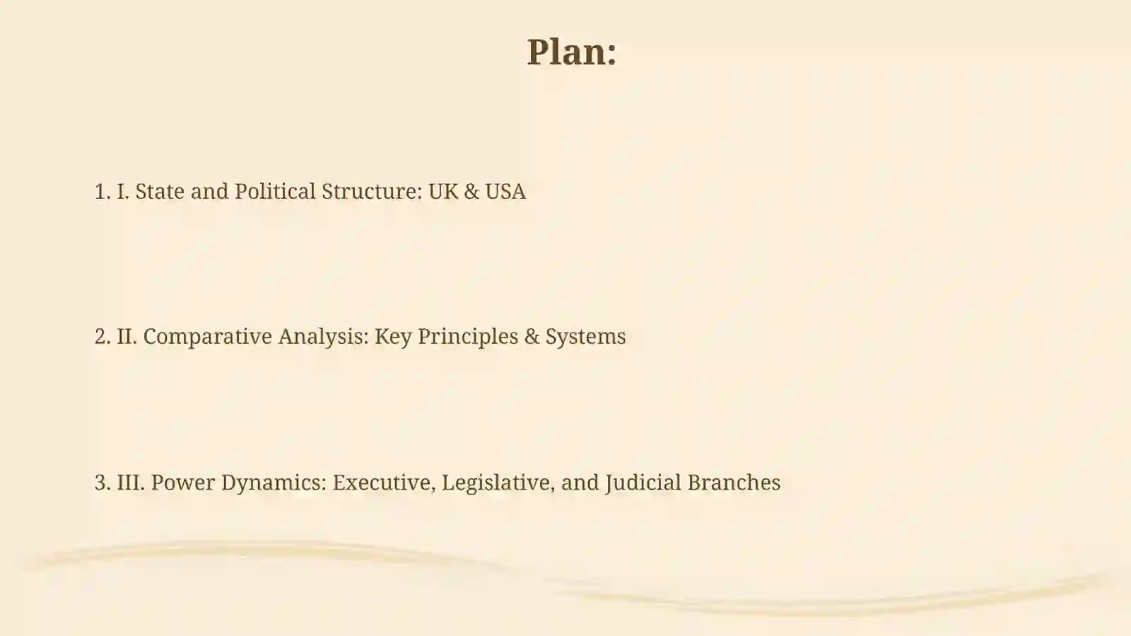 State and Political Structure of the United Kingdom 2