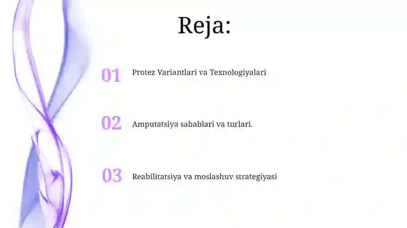 Amputatsiya, protezlash va nogironlar reabilitatsiyasi 2