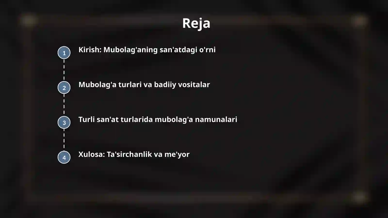Badiiy san’atlar: mubolag’a 2