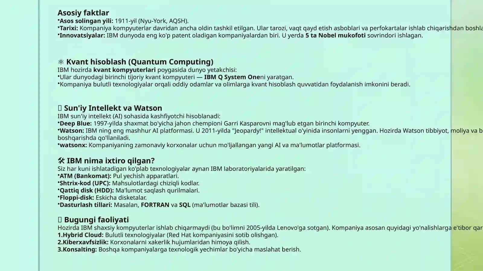 IBMPest Swotanaliz 2