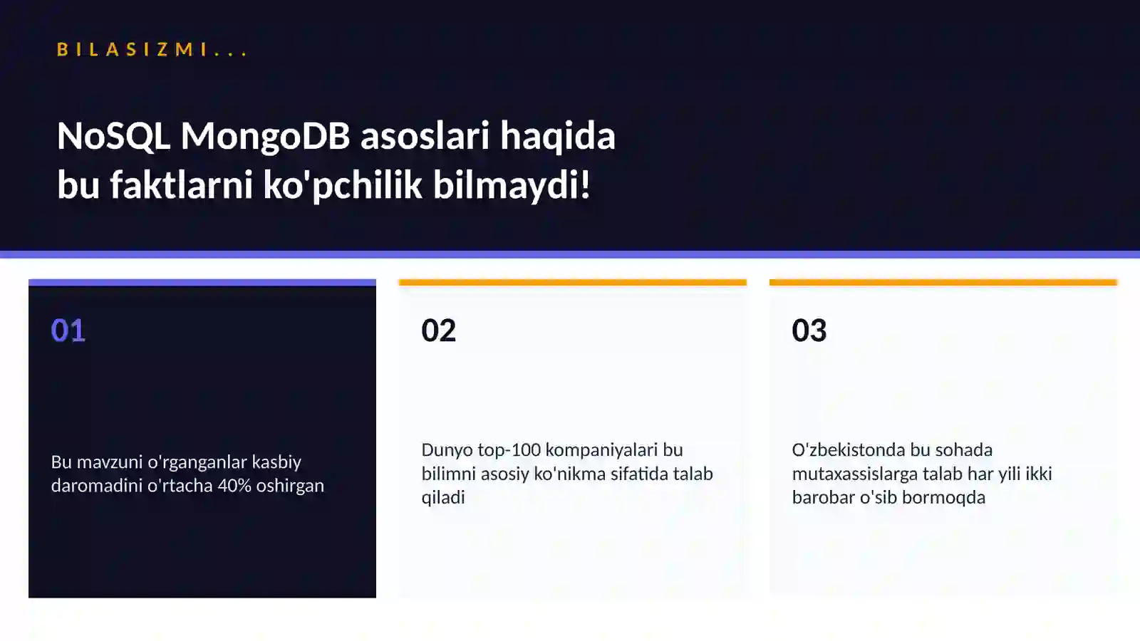 NoSQL MongoDB asoslari 2