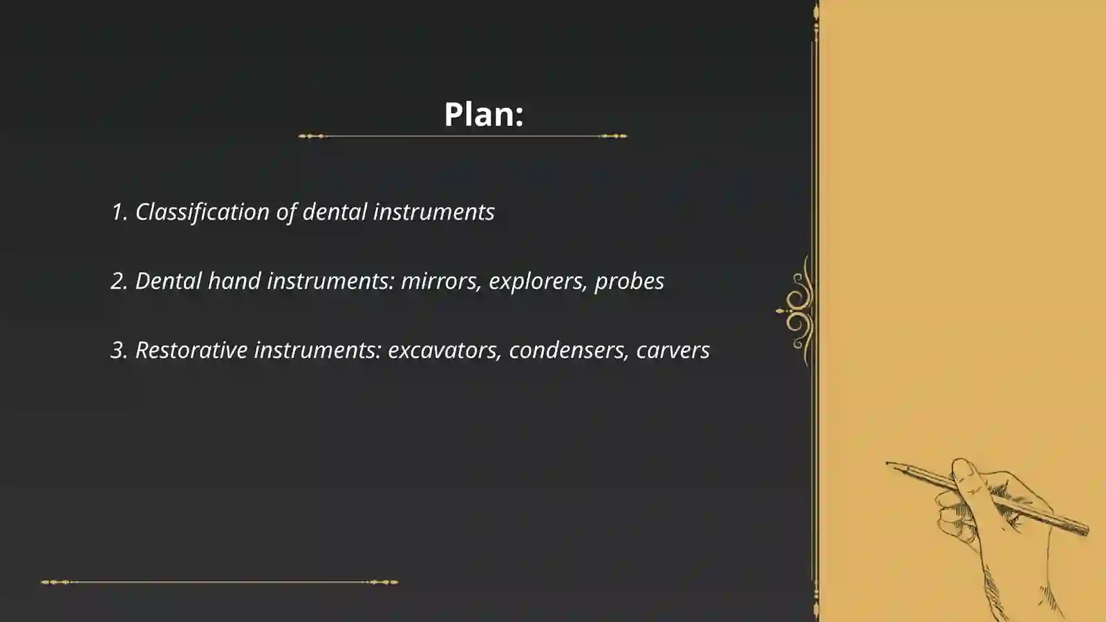 Dental instruments 2