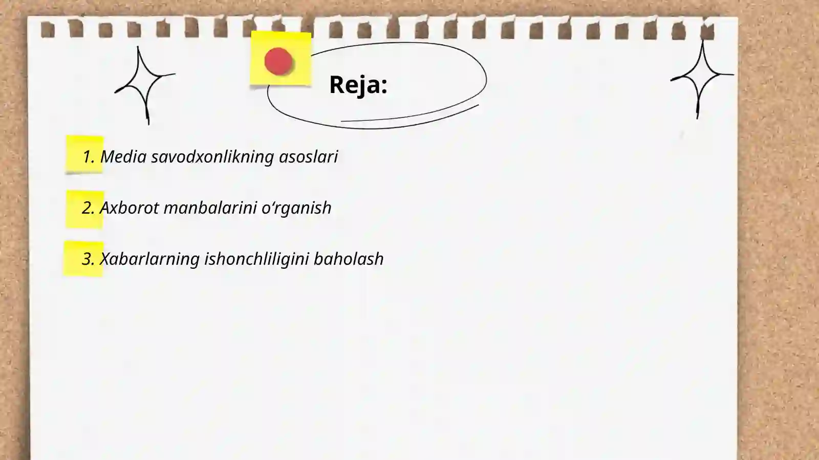 Media savodxonlikni rivojlantirish yoʻllari 2