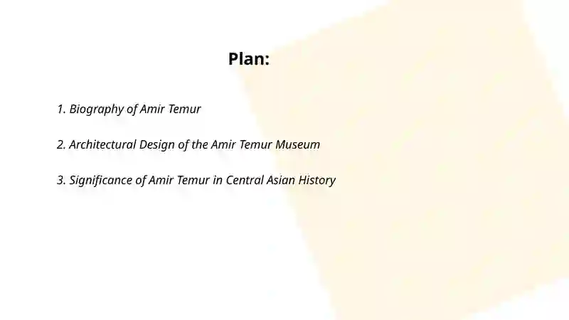 Amir Temur museum 2