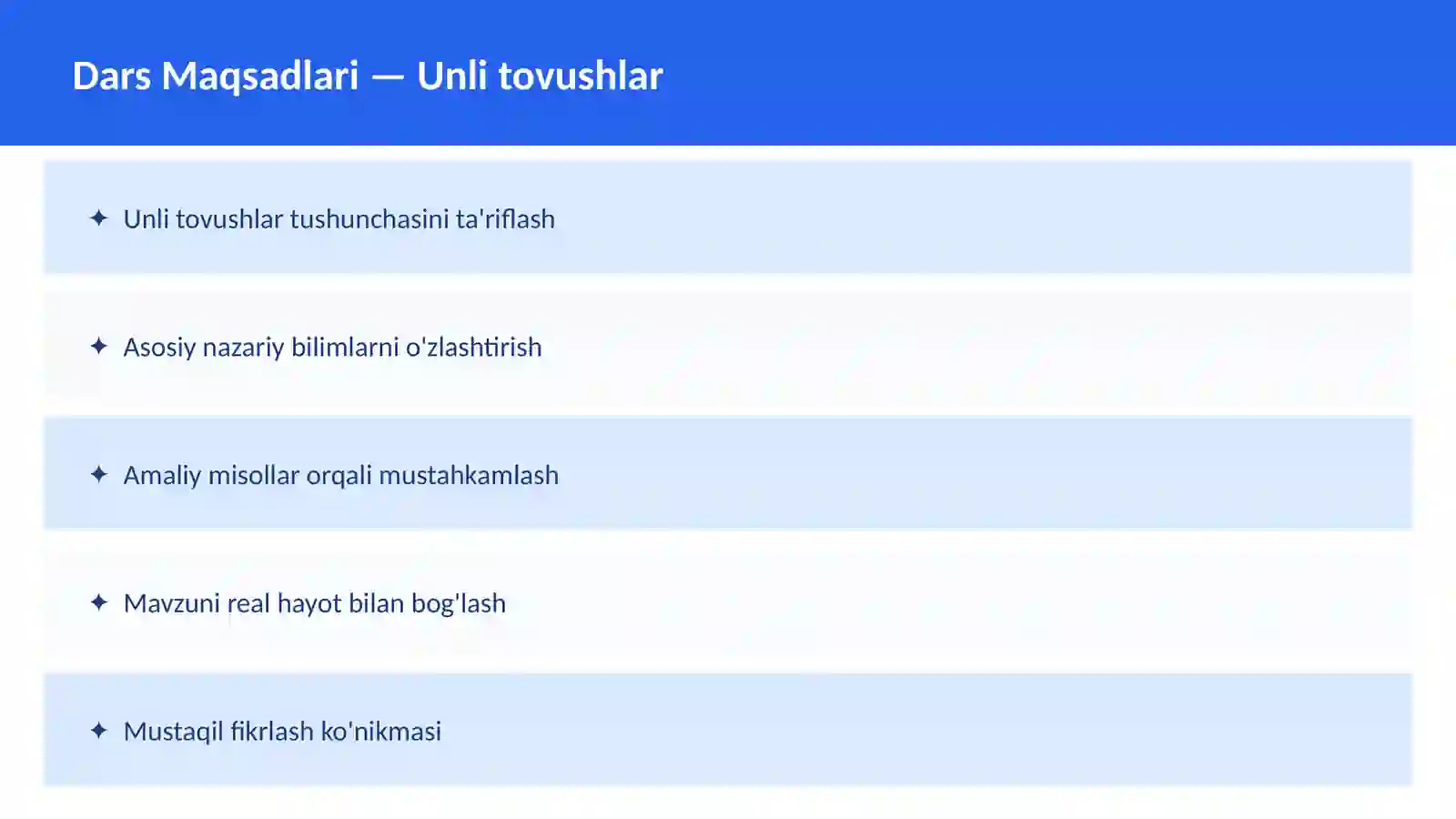 O'zbek Tili Fonetika asoslari 2