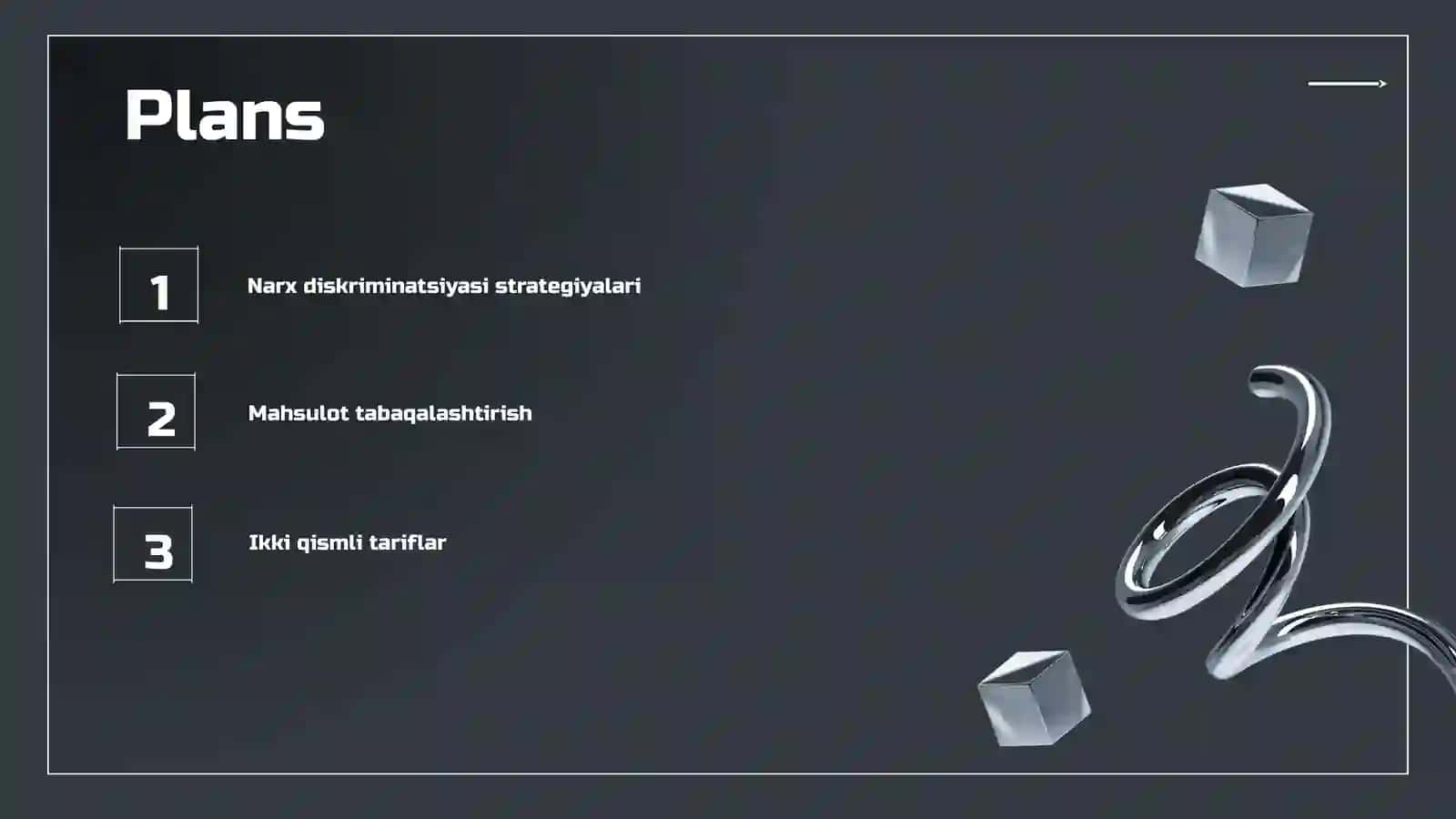 Narx diskriminatsiyasi strategiyalari va bozor daromadini oshirish usullari 2