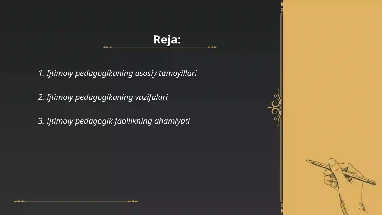 Ijtimoiy pedagogik faoliyati 2