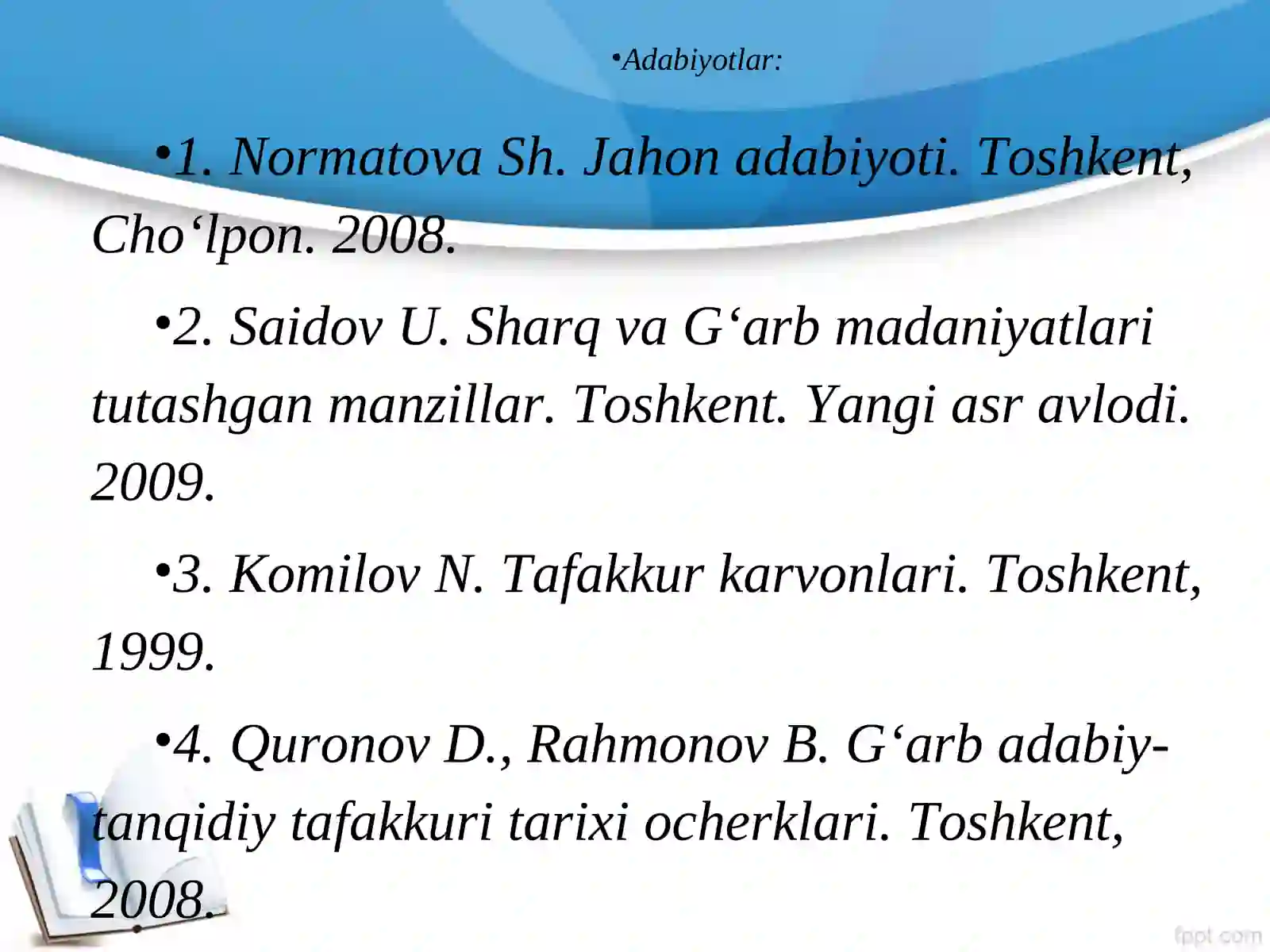 ISPANIYADA UYG‘ONISH DAVRI ADABIYOTI 2