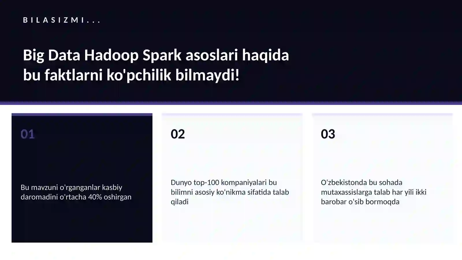 Big Data Hadoop Spark asoslari 2