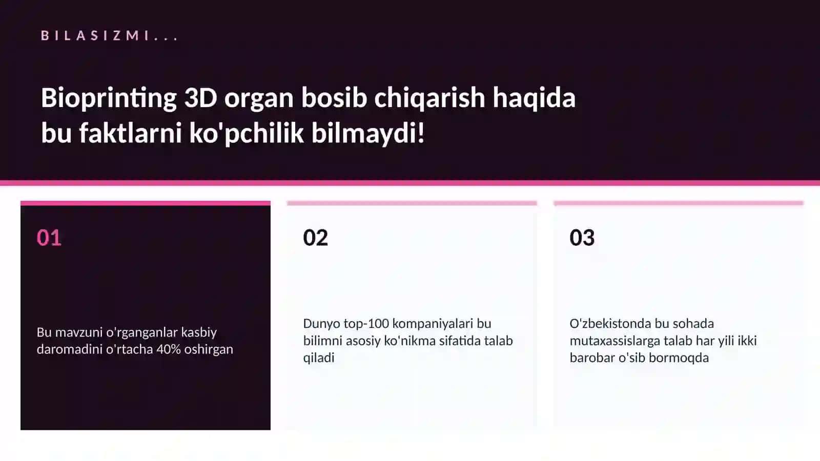 BIOTEXNOLOGIYA VA GENOMIKA 2