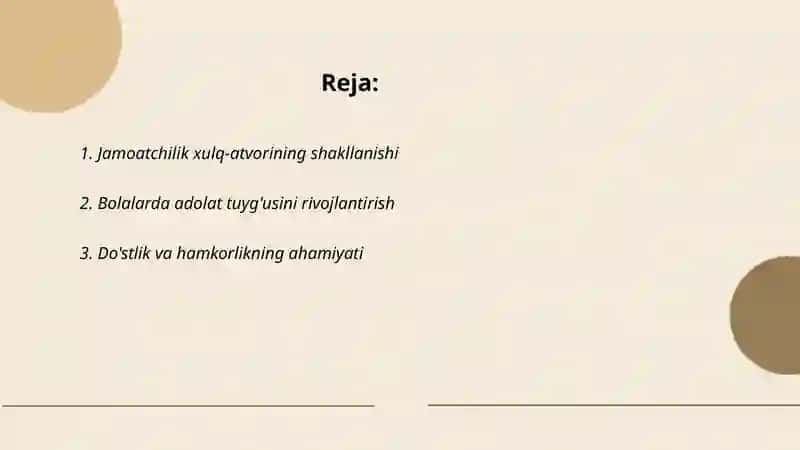 Jamoatchilik xulq-atvorining shakllanishi 2