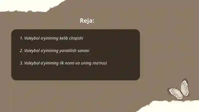 Voleybol oʻyini kelib chiqish tarixi va oʻyin qoidalari 2
