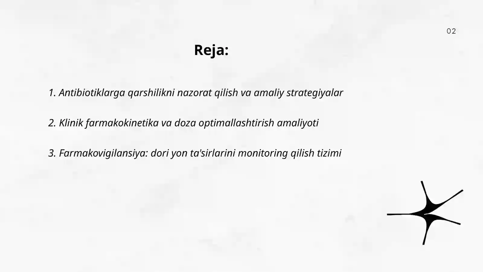 Tibbiyot, biologiya va farmatsiyaning amaliy masalalarini ochib berish 2
