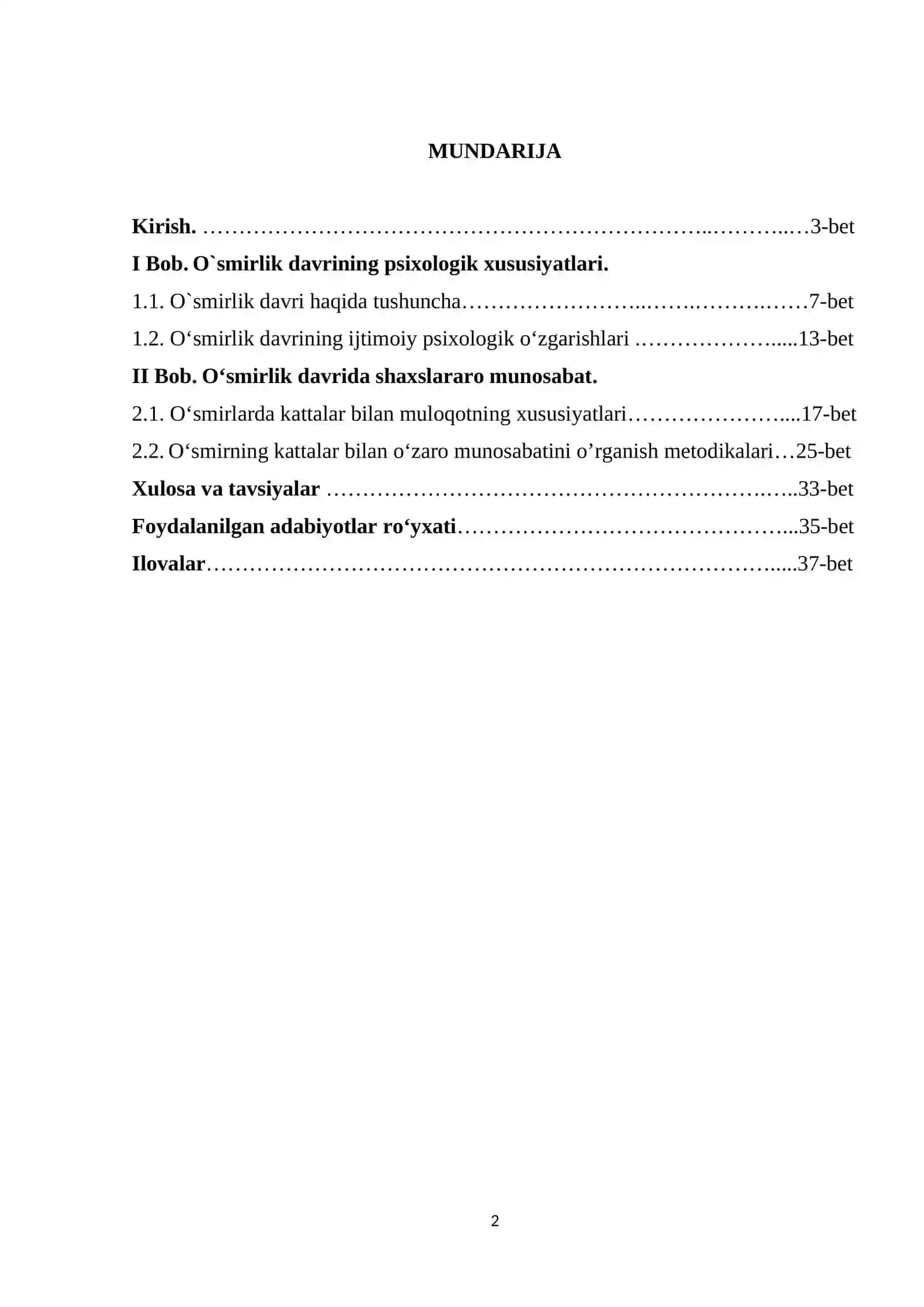 Rivojlanish psixologiyasi pedagogik psixologiya 2