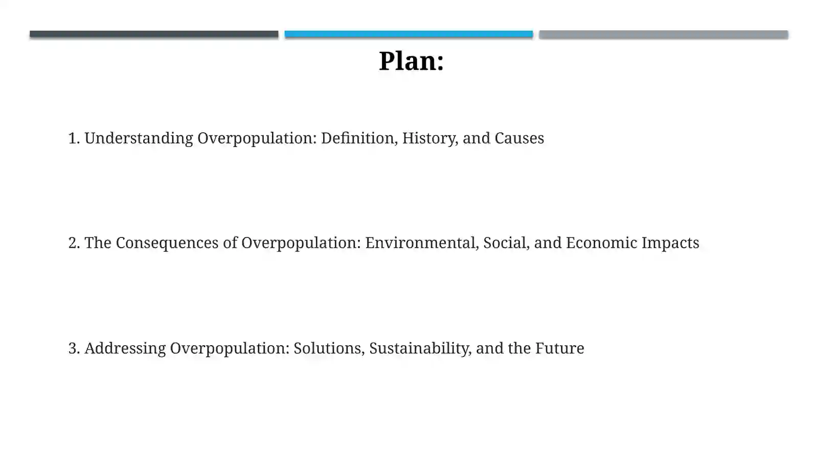 Overpopulation 2