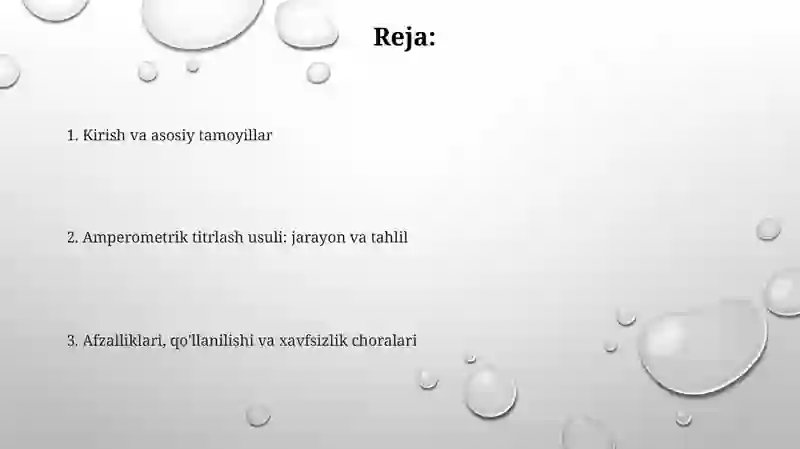 Amperometrik titrlash 2