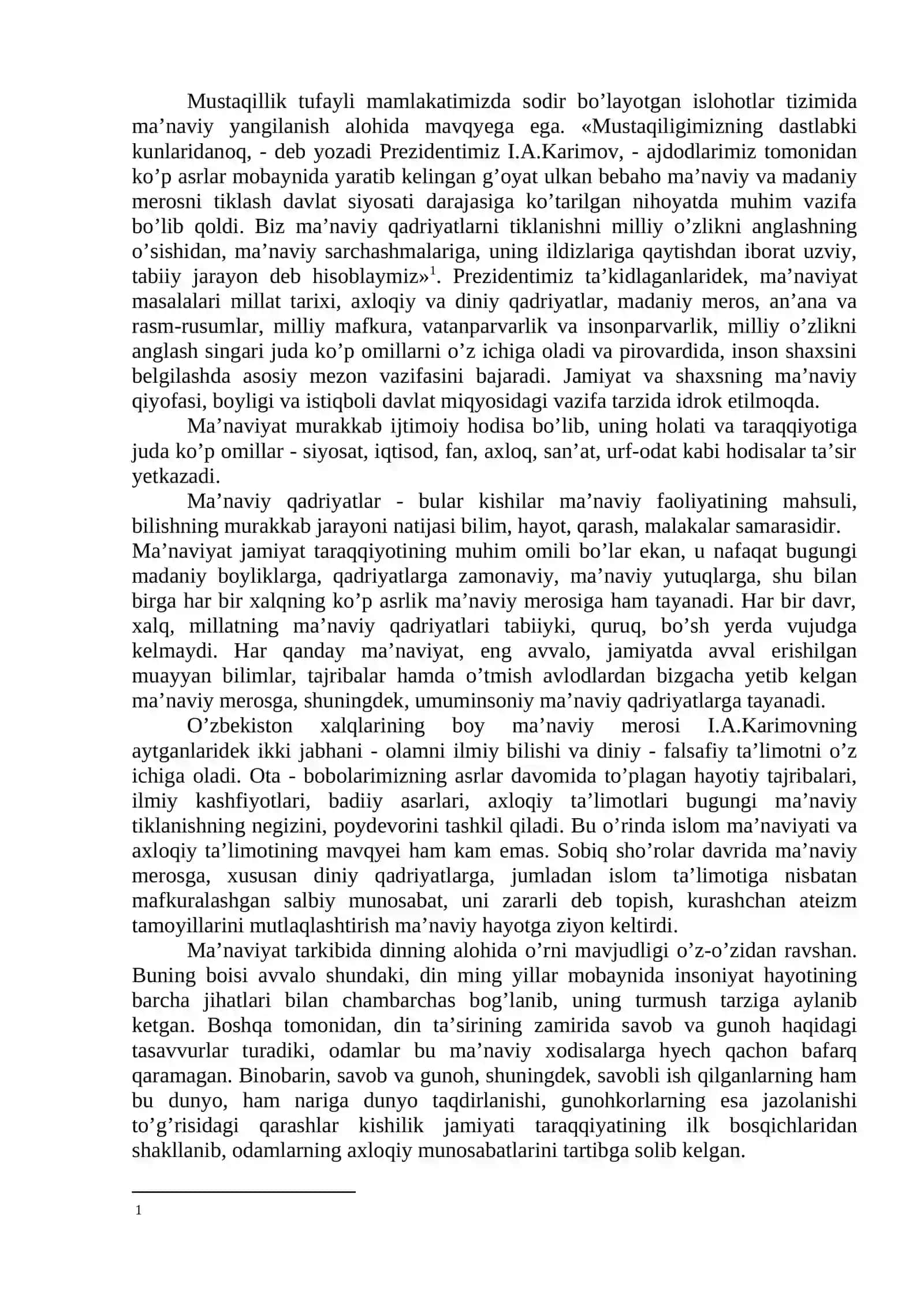 DINIY MADANIY AN'ANALARNING JAMIYAT TARAQQIYOTIGA TA'SIRI 2