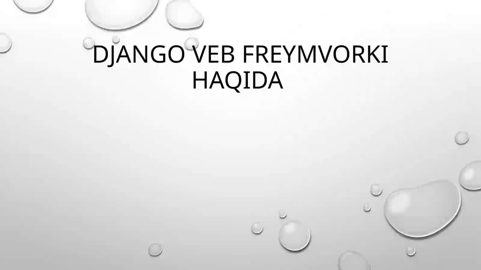 Zamonaviy dasturlashtillaridan tayyorlagan TAQDIMOTI 2