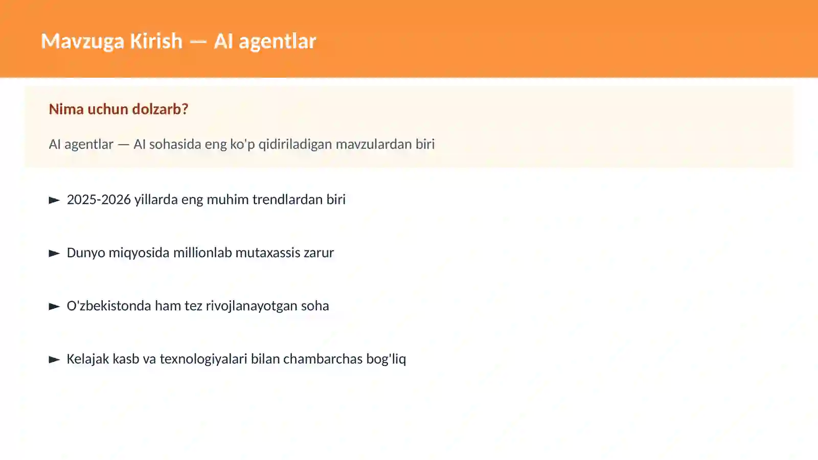 AI agentlar 2