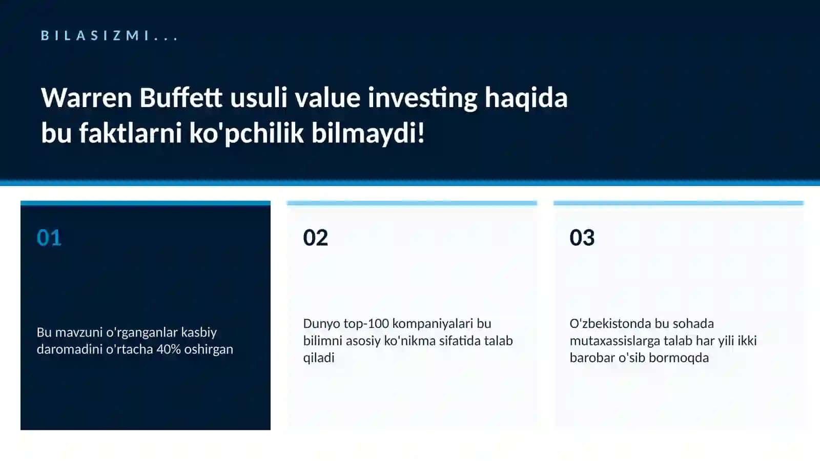 MOLIYA VA INVESTITSIYA 2026 2