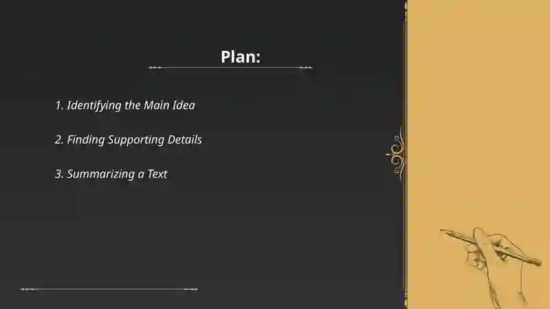 Identifying the Main Idea 2