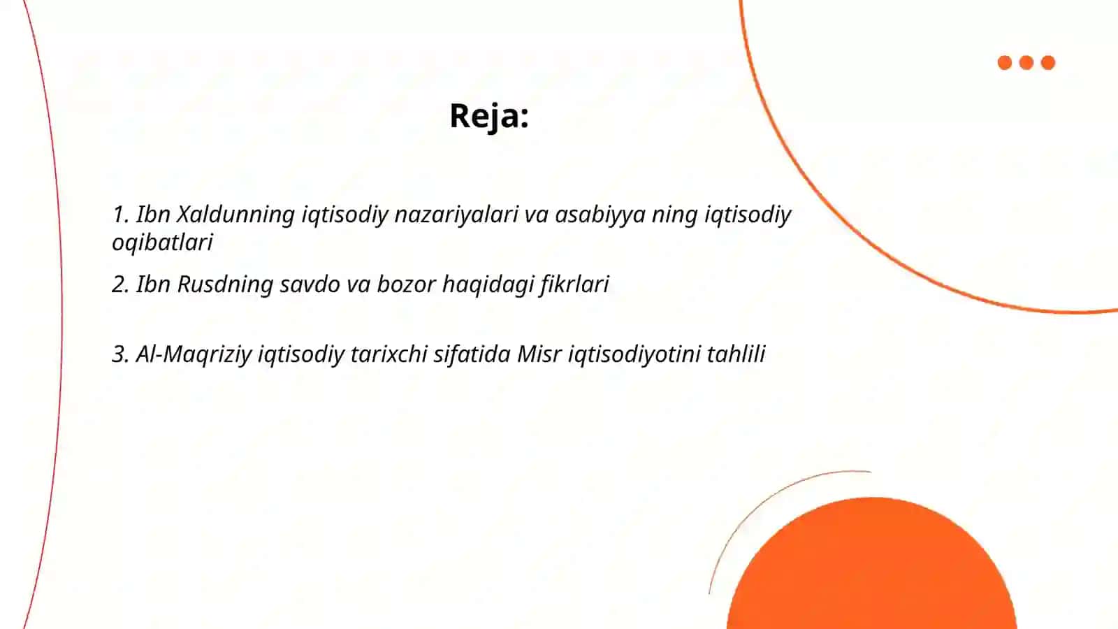 Ibn Xaldunning iqtisodiy nazariyalari va asabiyya ning iqtisodiy oqibatlari 2
