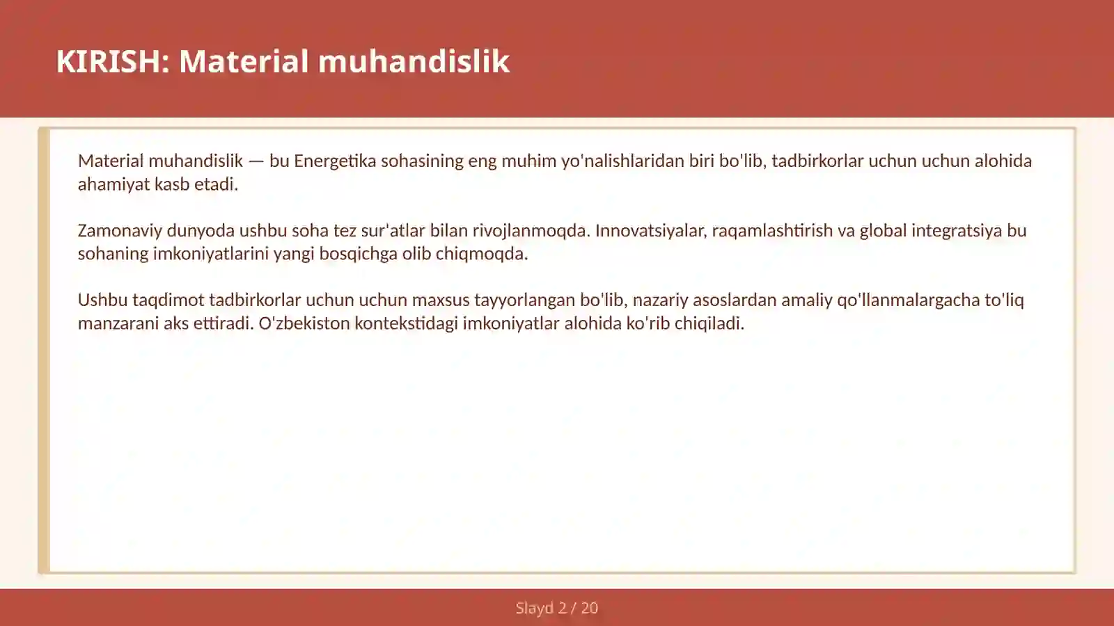 MATERIAL MUHANDISLIK 2