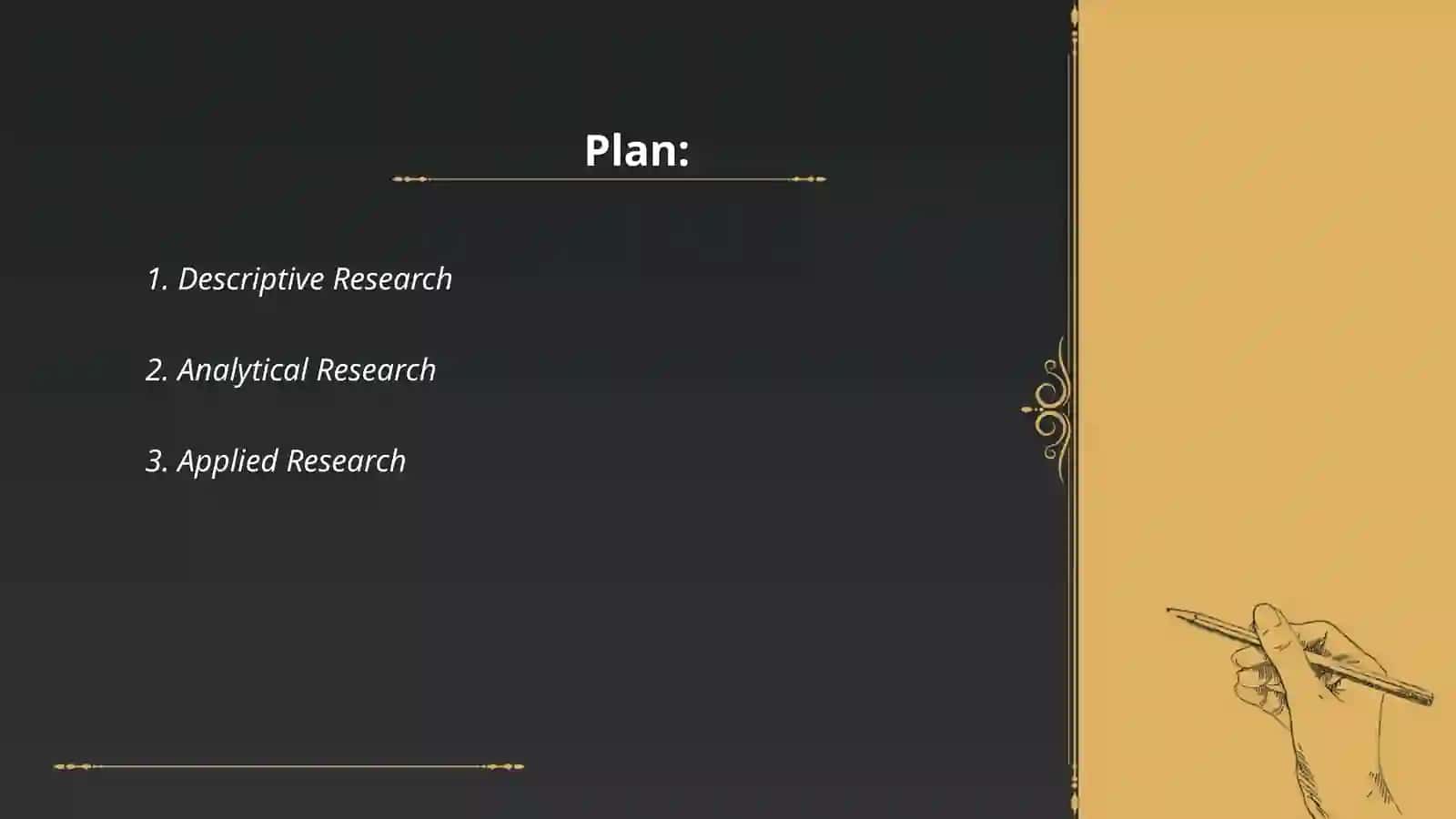Types of research 2