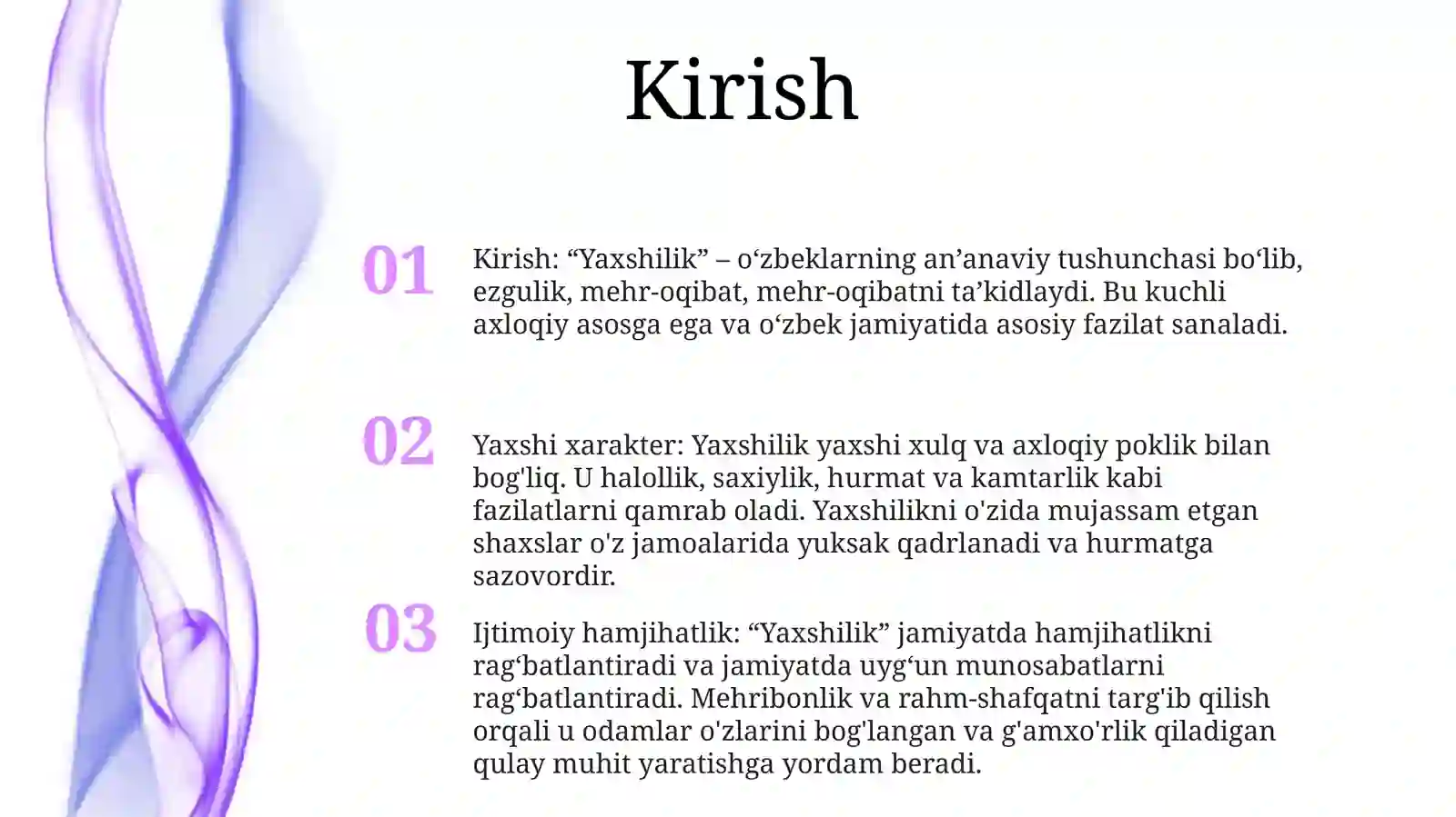 Yaxshilik 2